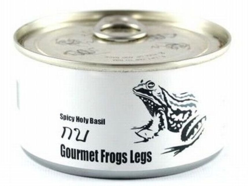 Grasshoppers, alligator, bread and corn... fungus: the craziest canned