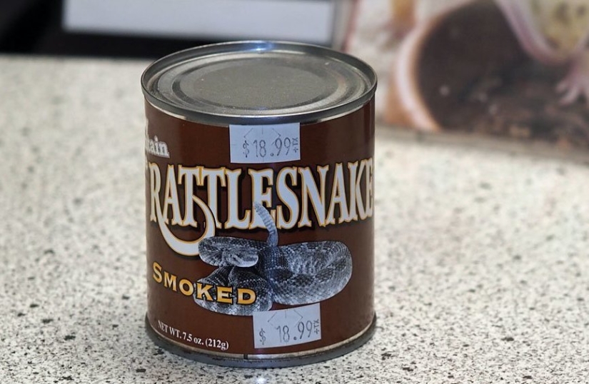 Grasshoppers, alligator, bread and corn... fungus: the craziest canned