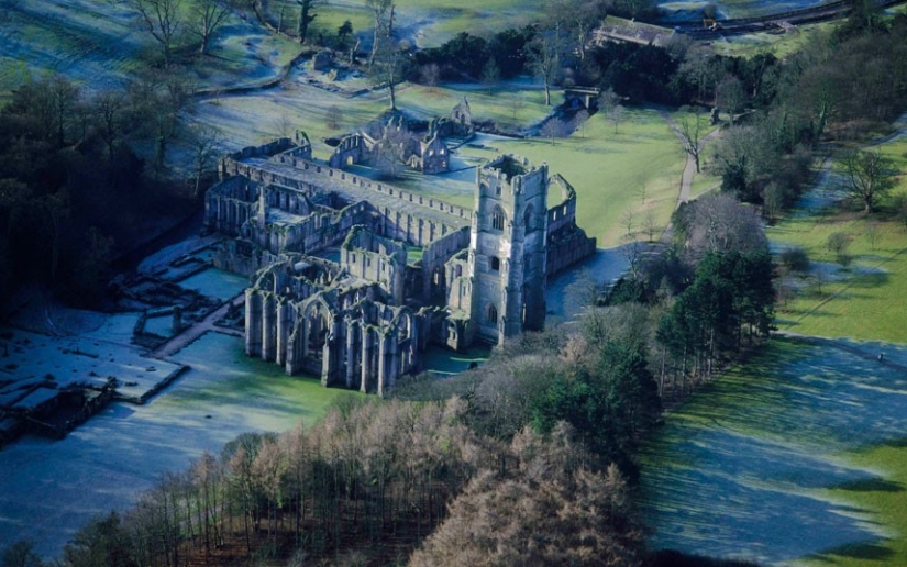 Great Britain from a bird's eye view