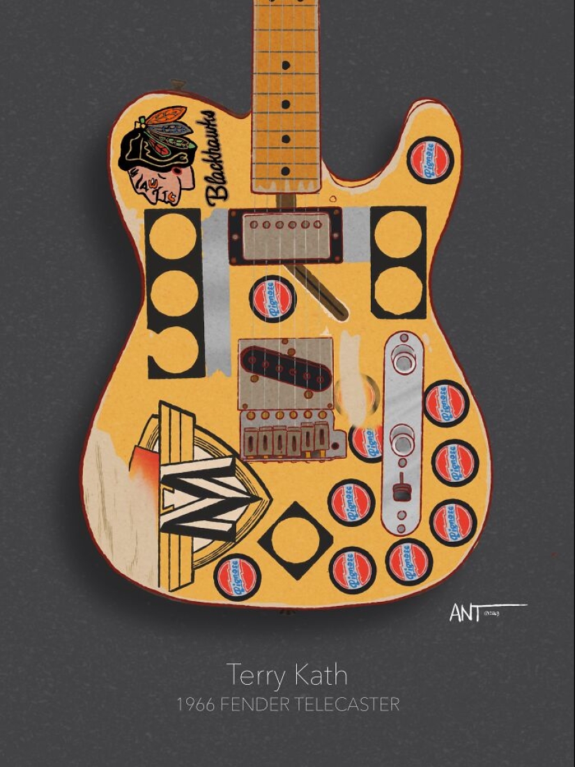 “GuitARTist”: 17 Iconic Guitars Of Hendrix, Clapton, And More
