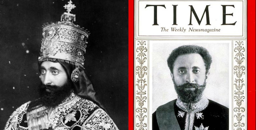 Haile Selassie: el último emperador de Etiopía, descendiente del rey Salomón y de la reina de Saba.