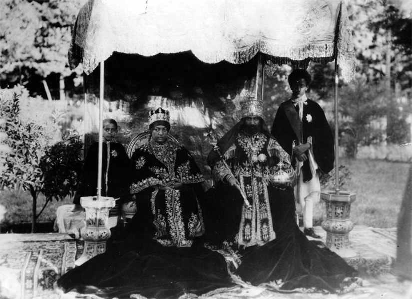 Haile Selassie was the last emperor of Ethiopia, a descendant of King Solomon and the Queen of Sheba