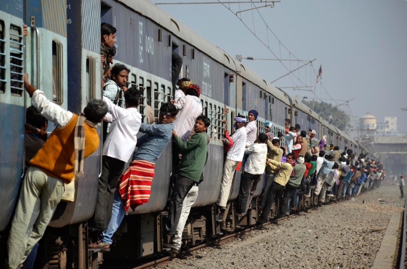 "Hang on" - the main principle of Indian Railways