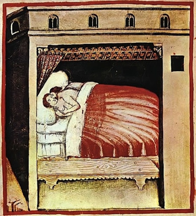 Having sex in the Middle Ages was very difficult