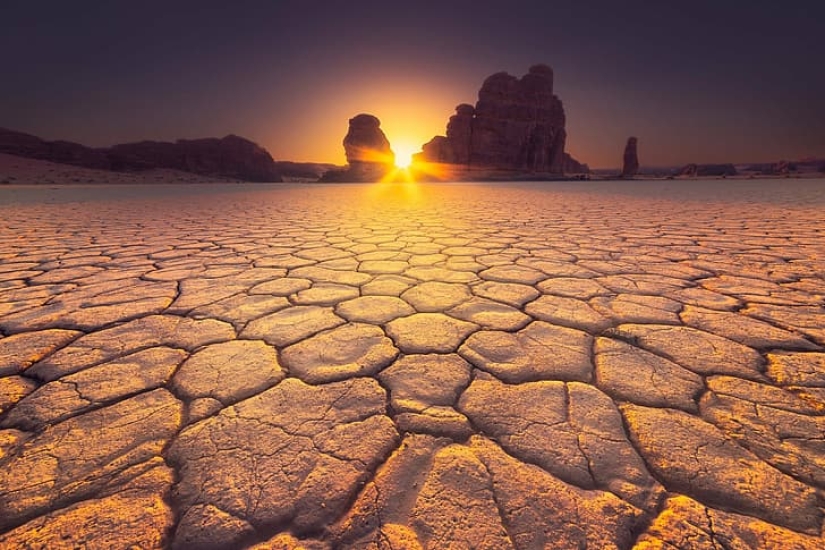 Hay un país enorme en el mapa del mundo donde no hay un solo río