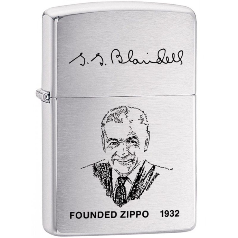 He will never refuse. History of Zippo