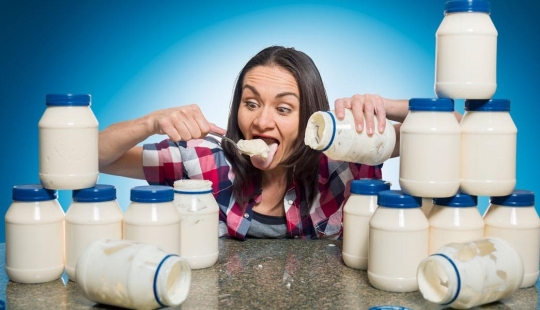 Health and mayonnaise salads: what happens if you overeat