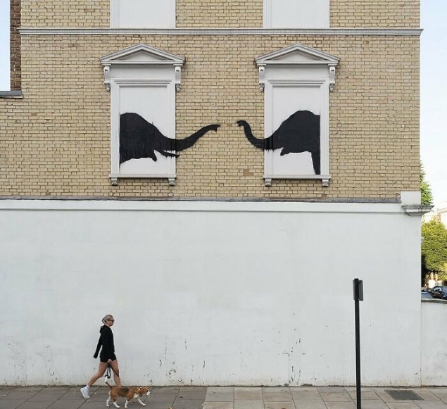 Here Are 9 Wild Animals That Were Roaming The Streets Of London, Courtesy Of The Notorious Banksy