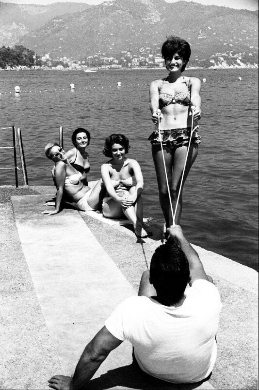 Hermosa Italia de los años 50 y 60 en marcos en blanco y negro de Paolo Di Paolo