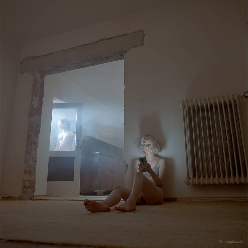 Hermoso, íntimo, surrealista: Titus Poplavsky y sus fotos