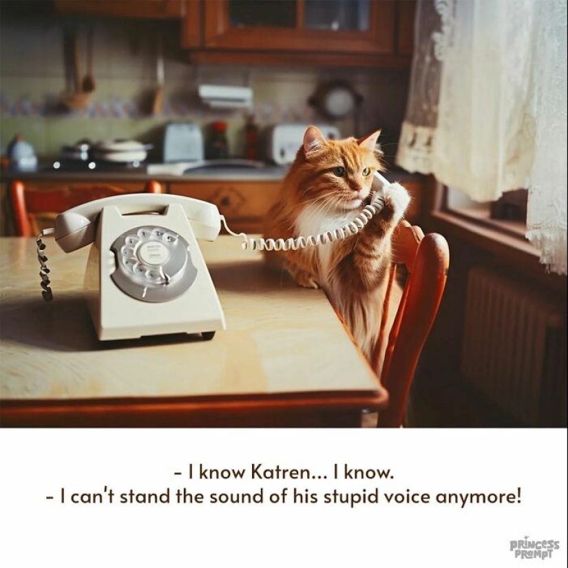 Hilarious Cat Series By Princess_Prompt Revealing What Our Furry Pals Do When Nobody’s Watching