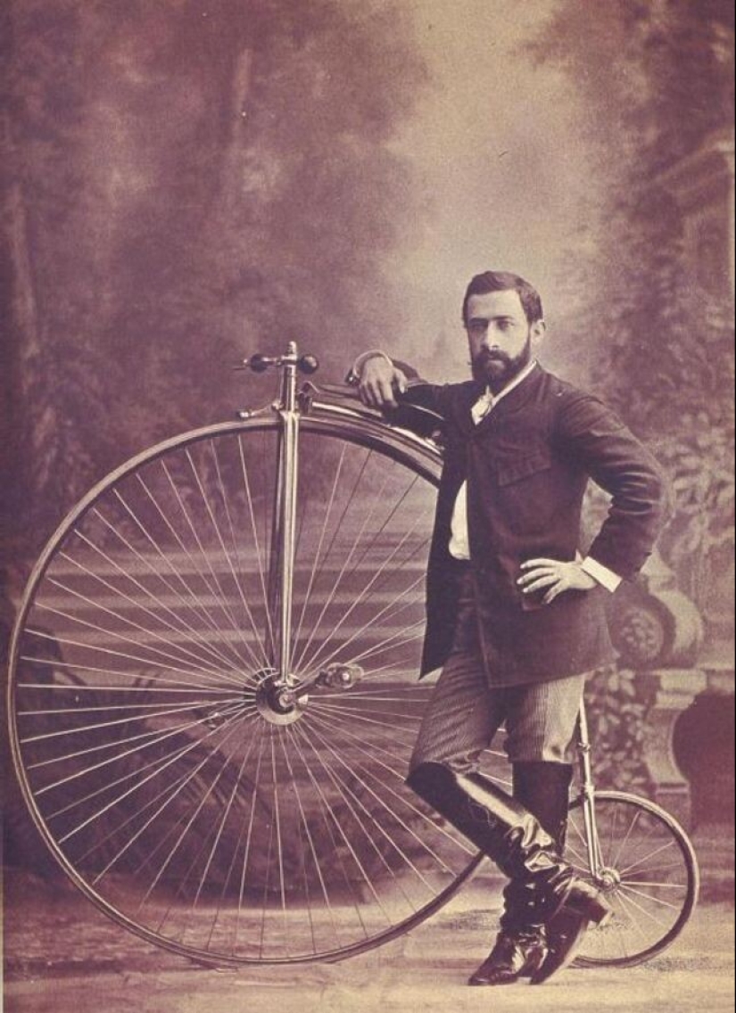 Historia de la bicicleta: El Penique-Farthing, o Rueda Alta