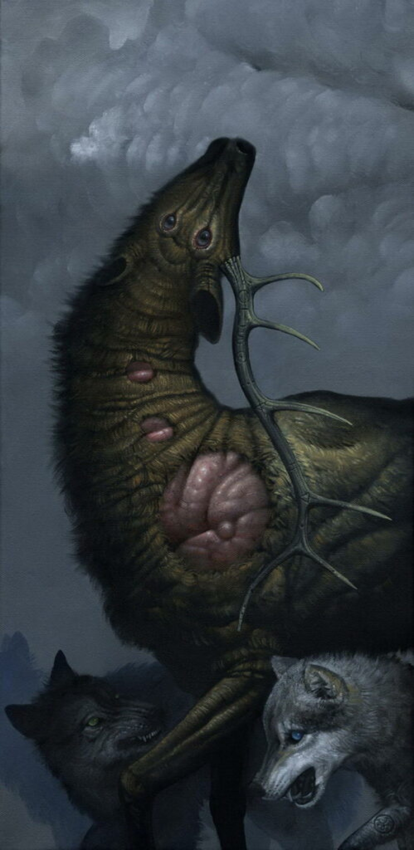 Historias oscuras en las pinturas de Jeff Christensen