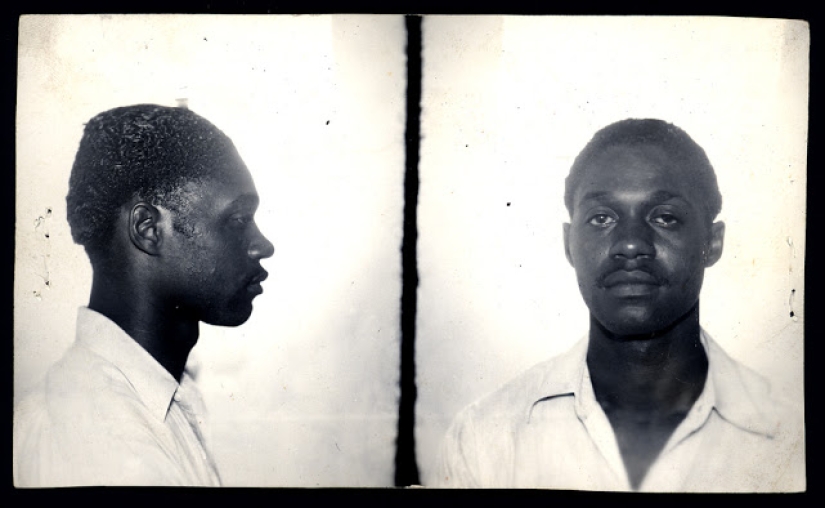 Historical pictures of criminals of the 1930s and 1940s