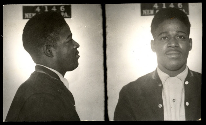 Historical pictures of criminals of the 1930s and 1940s