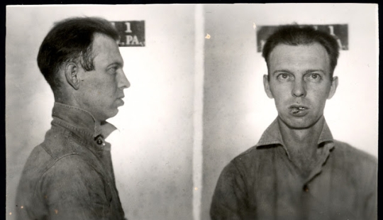 Historical pictures of criminals of the 1930s and 1940s