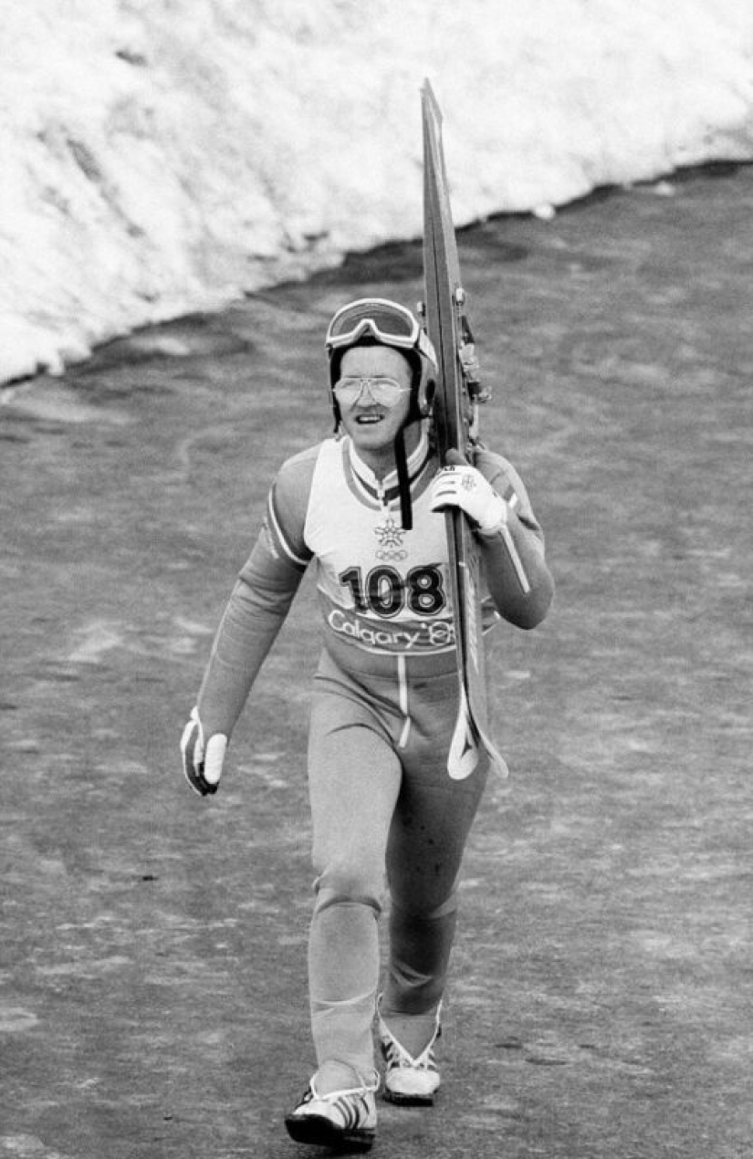 History plasterer Eddie the eagle — most interesting Olympian in history