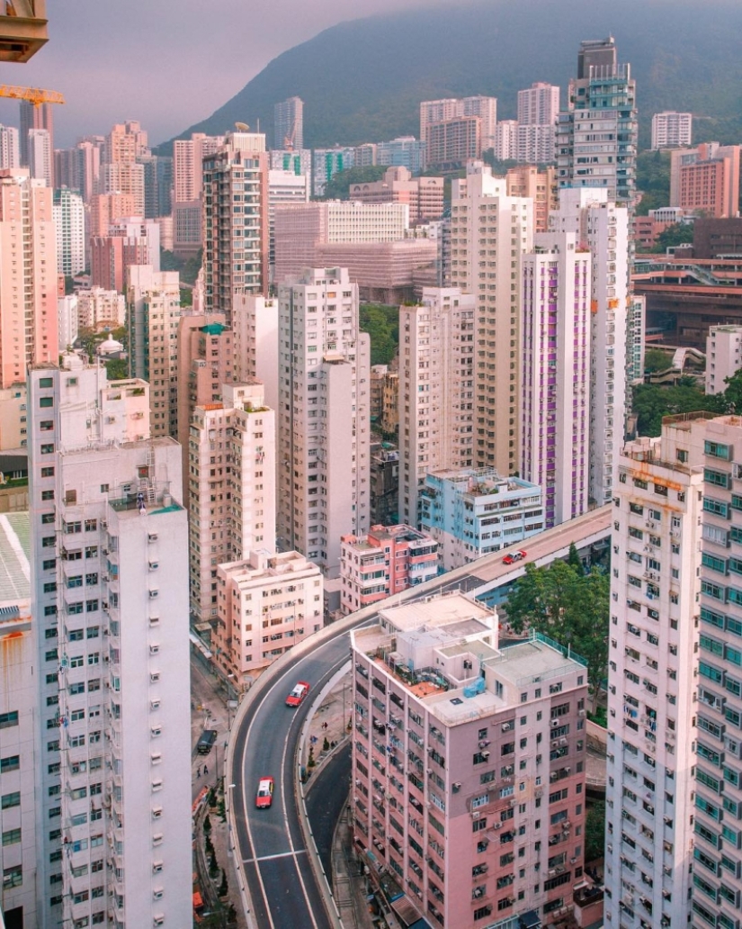 Hong Kong vertiginoso en las fotografías de Victor Cheng