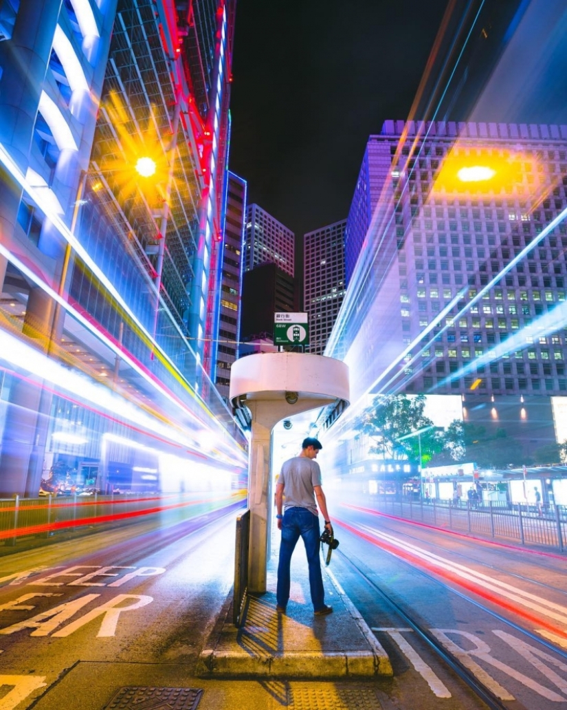 Hong Kong vertiginoso en las fotografías de Victor Cheng