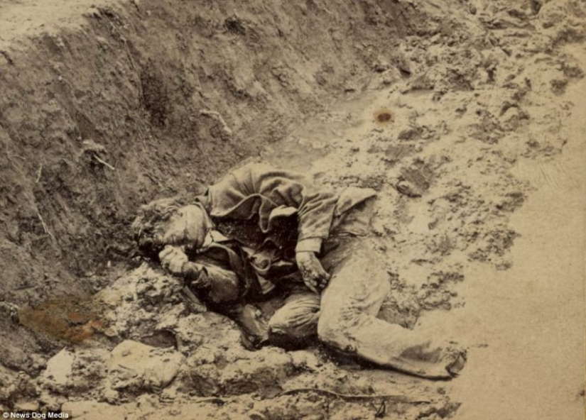 Horrifying photos of victims of the bloodiest war in US history