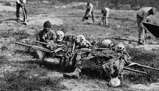 Horrifying photos of victims of the bloodiest war in US history