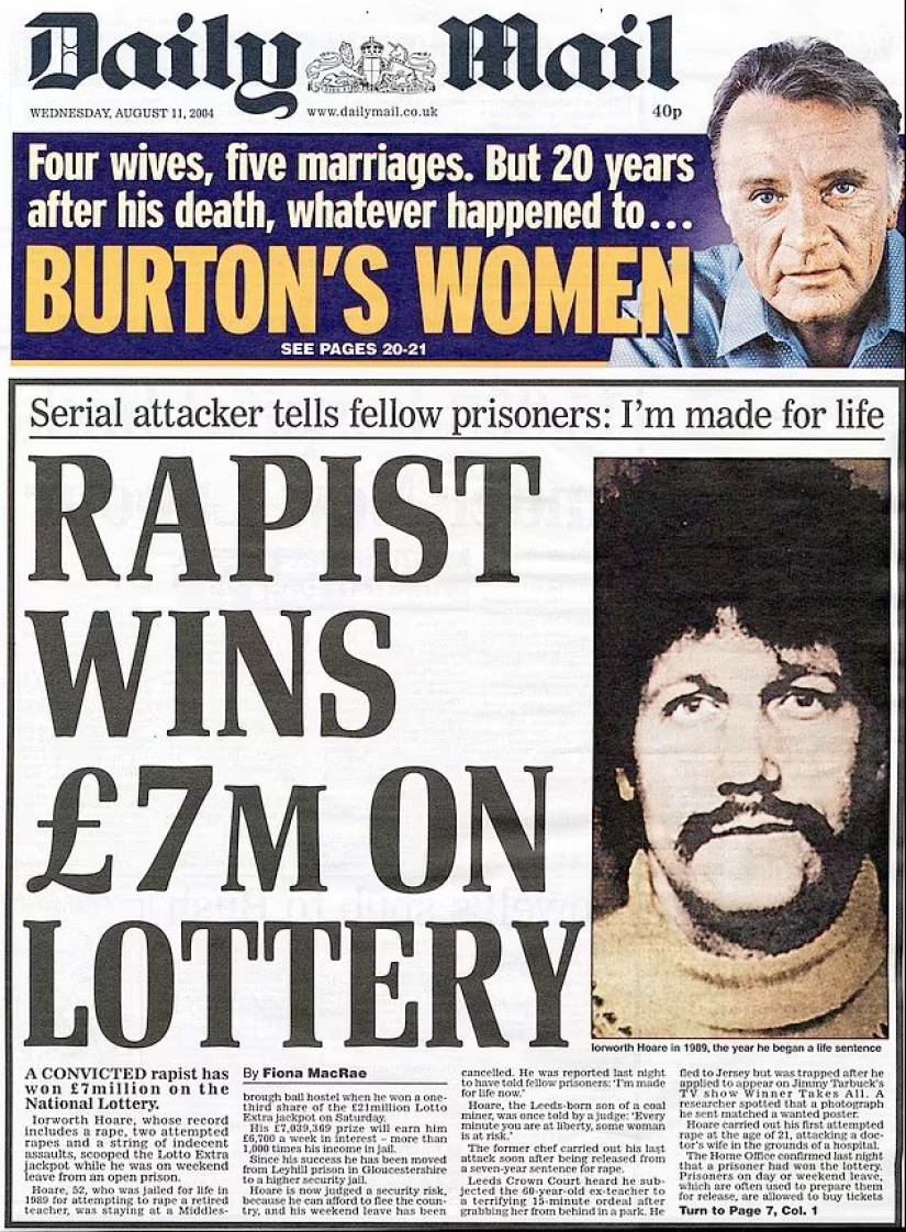 How a rapist sentenced to life became a millionaire