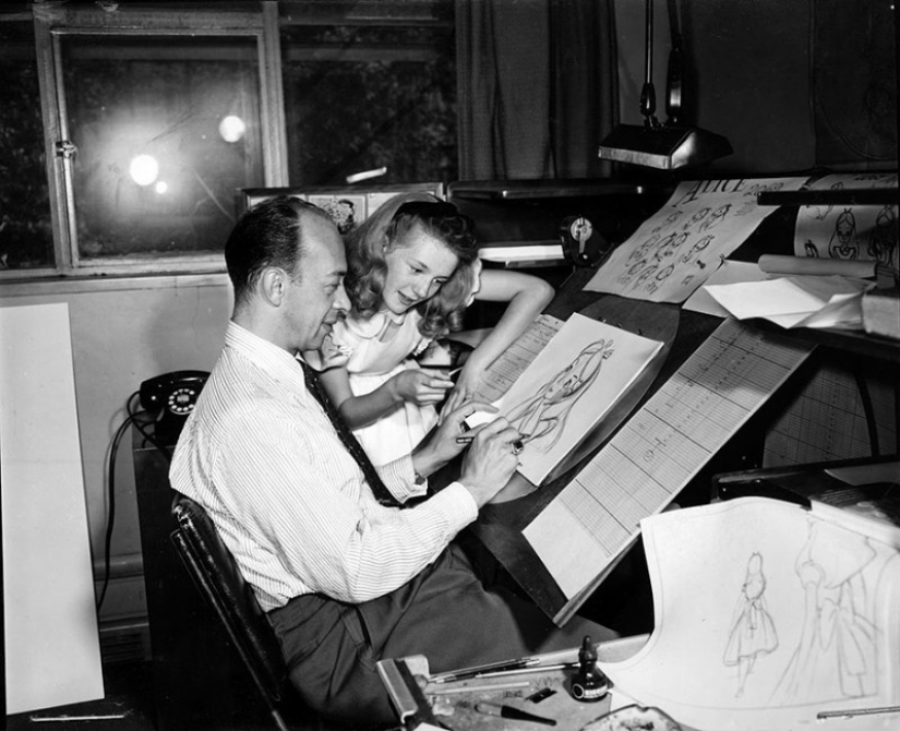 How animators Used a Real Girl to Create Alice in Wonderland»