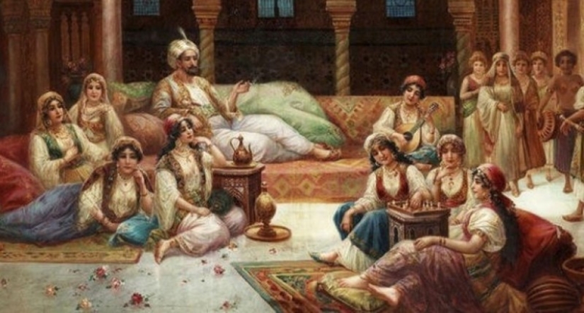 How concubines were selected for the harem of the Turkish Sultan