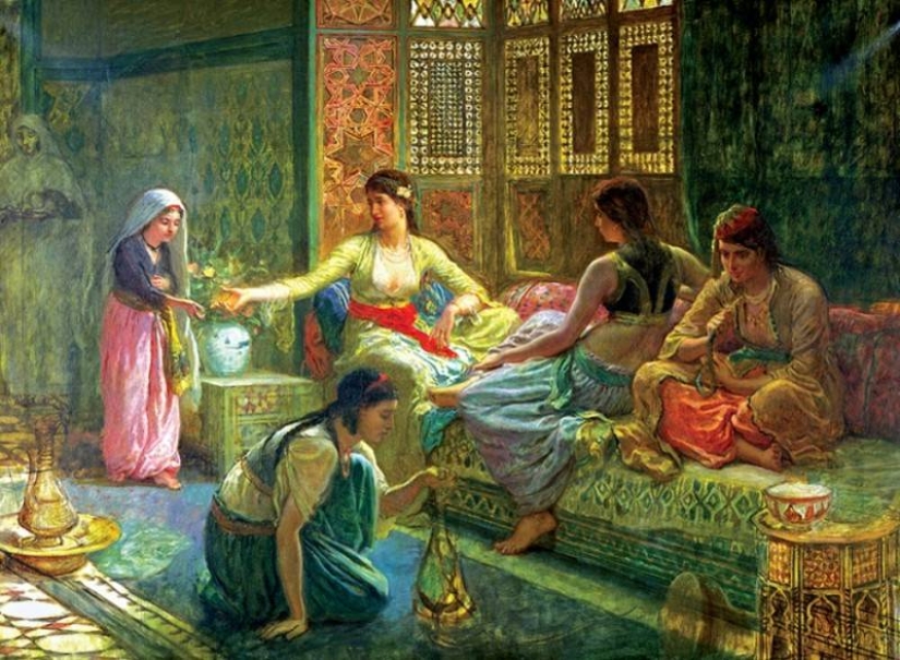 How concubines were selected for the harem of the Turkish Sultan