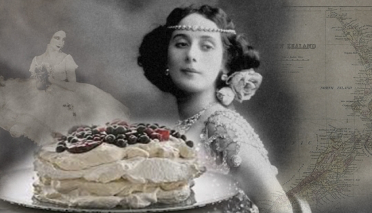 How did the Pavlova cake appear and how is it connected with the great Russian ballerina