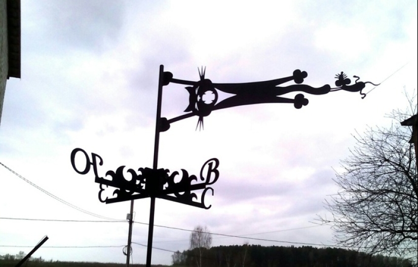 How did the weather vane appear and what tasks did it perform in different eras?