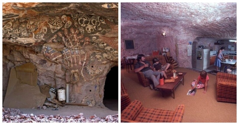 How do the inhabitants of Coober Pedy live, the city under the ground, which you definitely saw in the movies