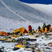 How Everest turned into the highest trash