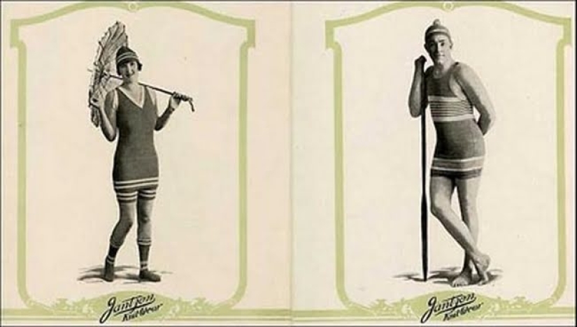 How Jantzen swimwear appeared, which made a revolution in beach fashion