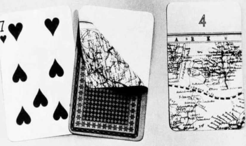 How playing cards helped escape from German captivity