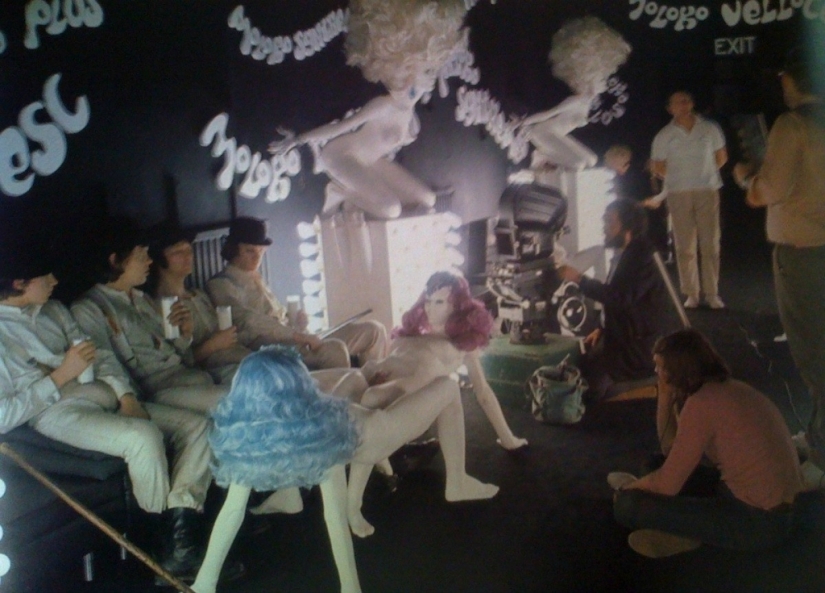 How Stanley Kubrick's "a Clockwork orange" was filmed