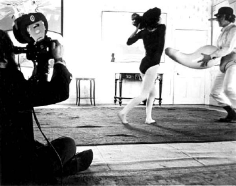 How Stanley Kubrick's "a Clockwork orange" was filmed