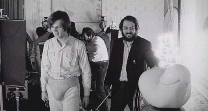 How Stanley Kubrick's "a Clockwork orange" was filmed