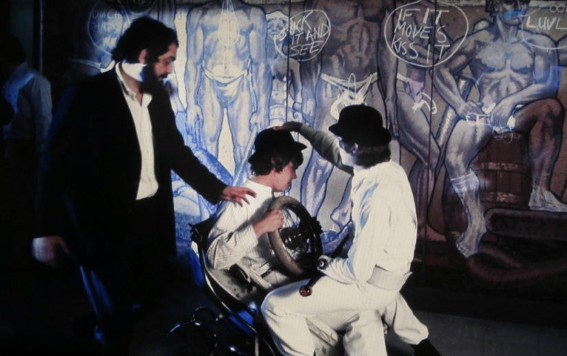 How Stanley Kubrick's "a Clockwork orange" was filmed