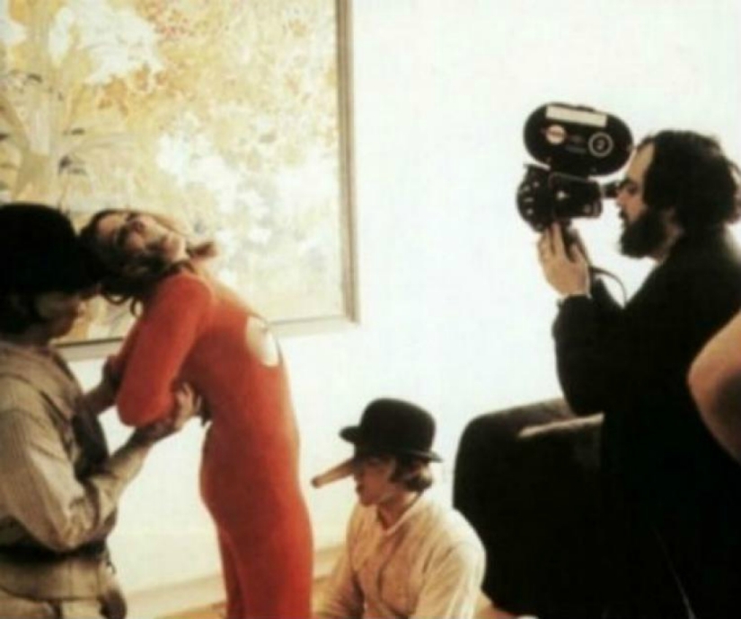 How Stanley Kubrick's "a Clockwork orange" was filmed