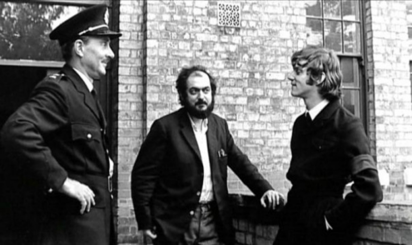 How Stanley Kubrick's "a Clockwork orange" was filmed