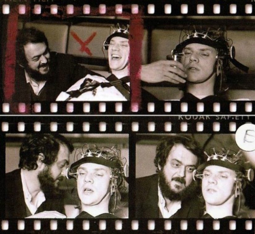 How Stanley Kubrick's "a Clockwork orange" was filmed