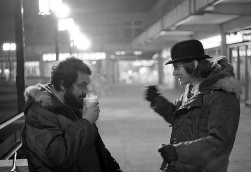 How Stanley Kubrick's "a Clockwork orange" was filmed