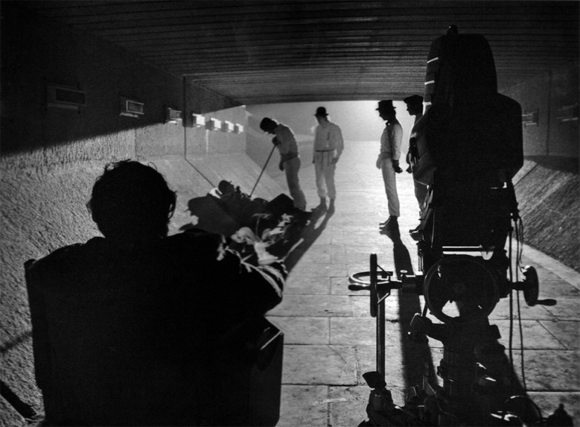 How Stanley Kubrick's "a Clockwork orange" was filmed