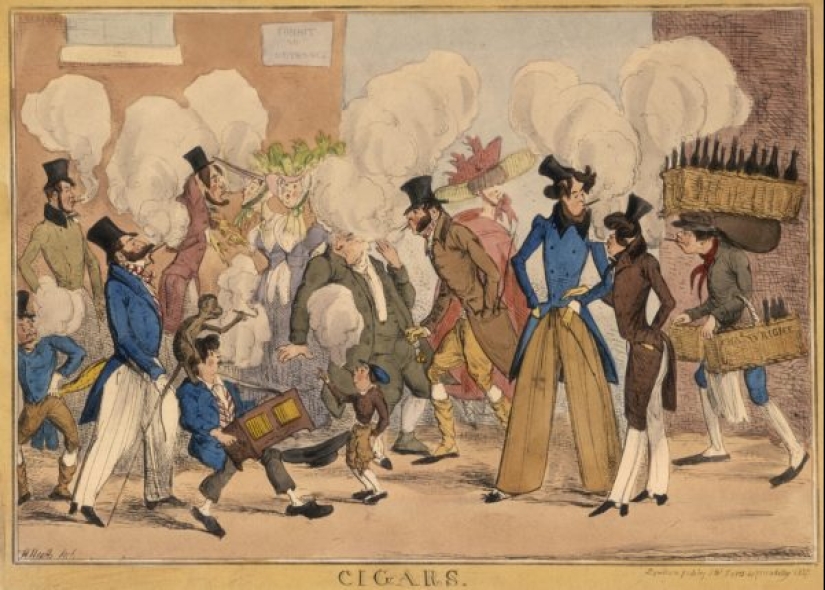 "How the London dandy is dressed...", or What we know about the metrosexuals of the past