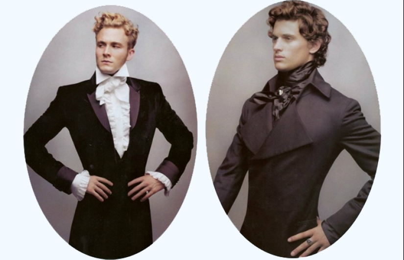 "How the London dandy is dressed...", or What we know about the metrosexuals of the past