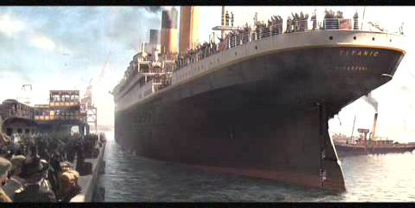 How the Titanic was filmed: rare photos from the filming