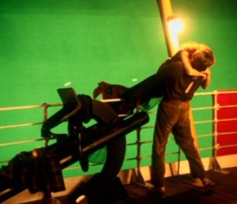 How the Titanic was filmed: rare photos from the filming