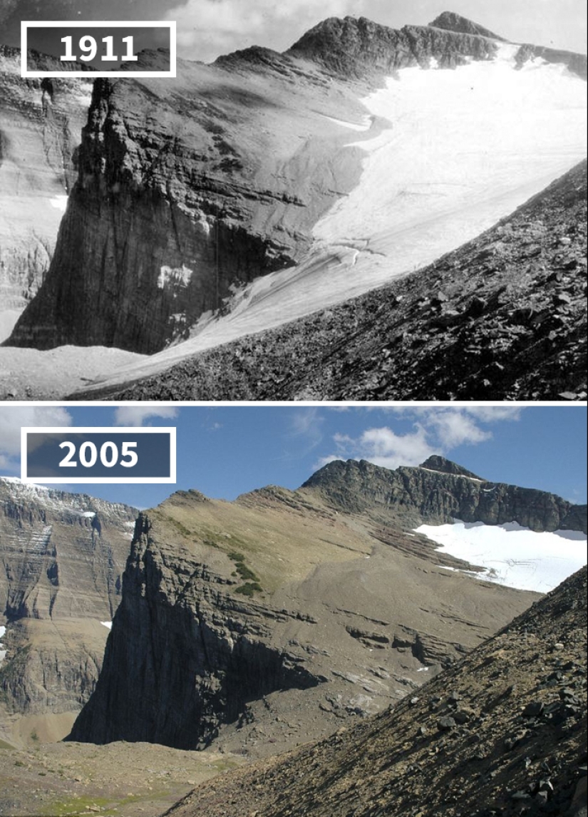 How the world has changed in 100 years: before and after photos