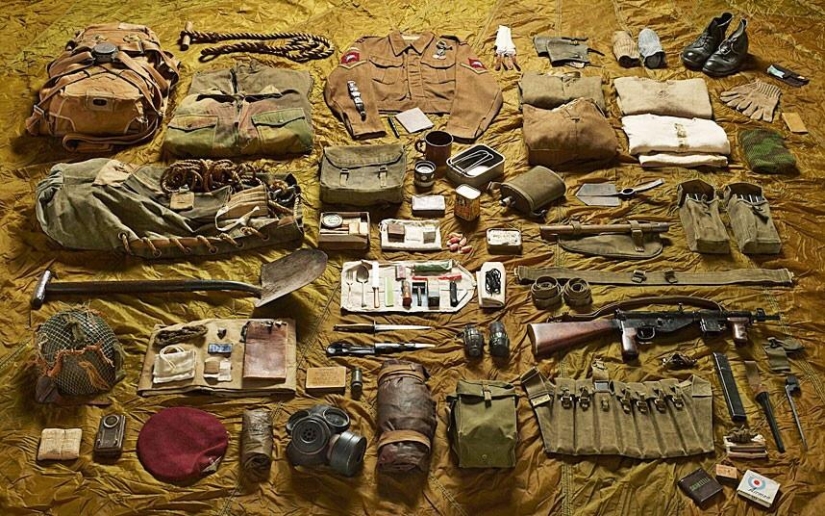 How things have changed over the millennia: the complete combat equipment of British soldiers from the XI to the XXI century